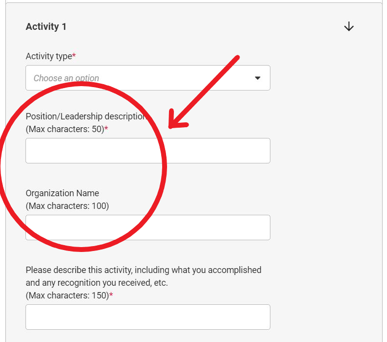 How to Fill Out the Common App Activities Section