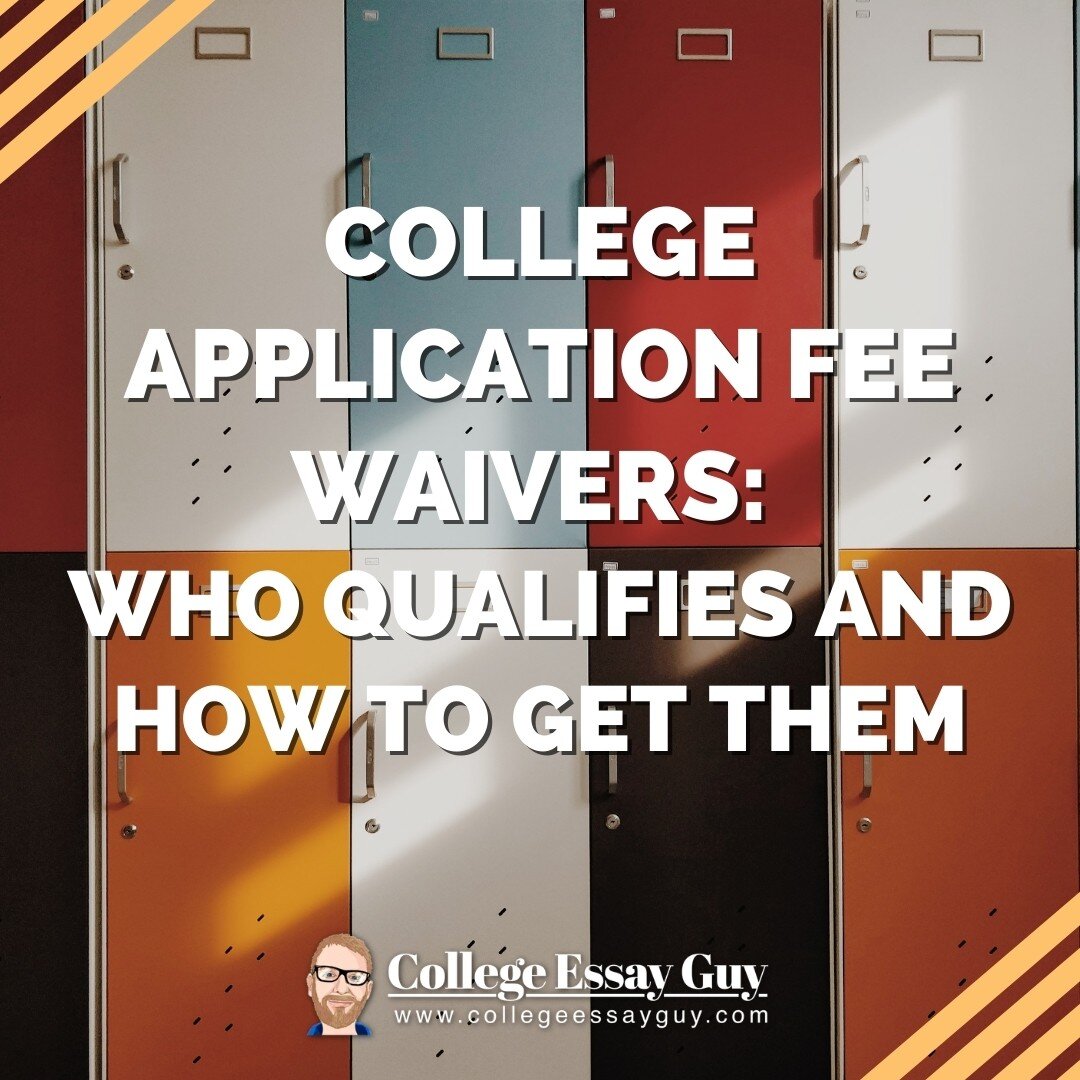 how to get a college application waiver