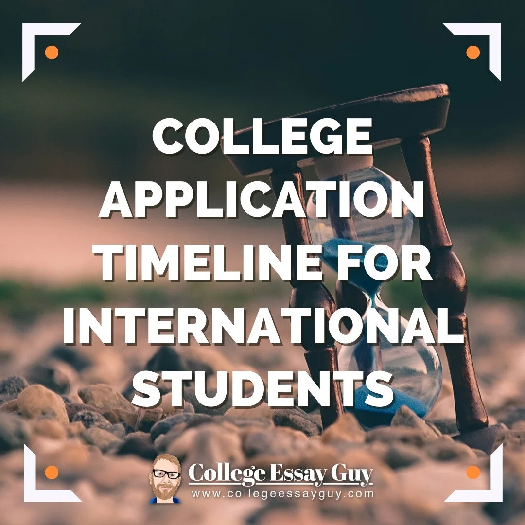 U S College Application Timeline For International Students