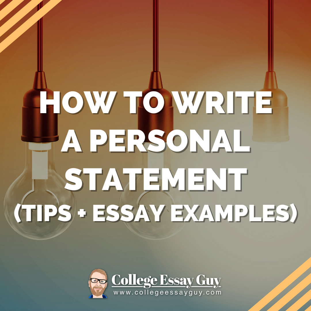 should you include quotes in your personal statement