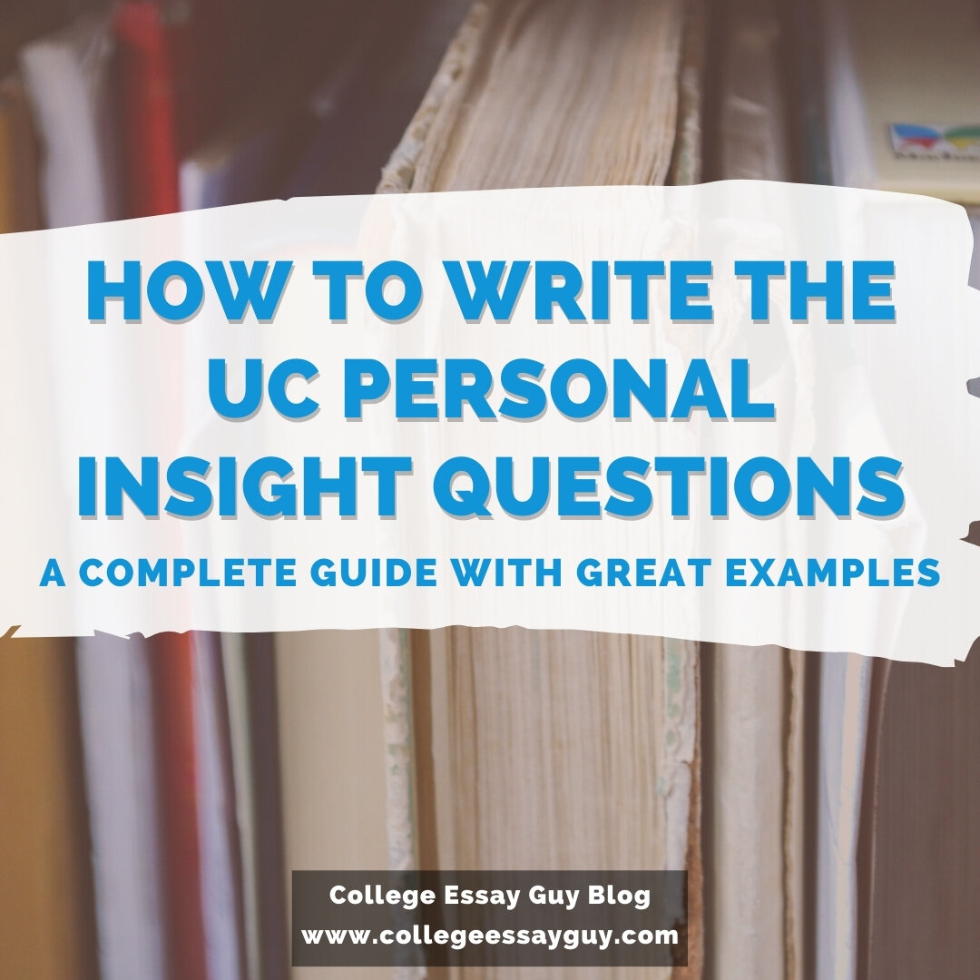 This guide covers how to write the UC essay prompts (or PIQs) with exercises and essay examples to help you along the way.