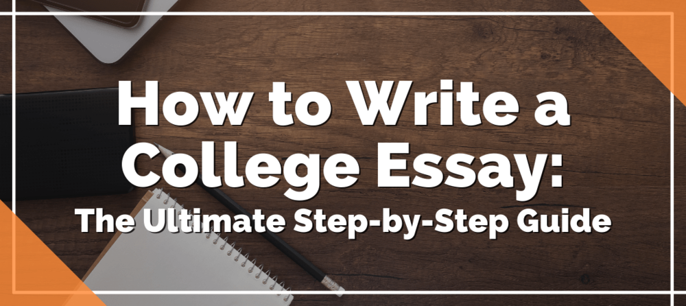 how to write my collegee essay
