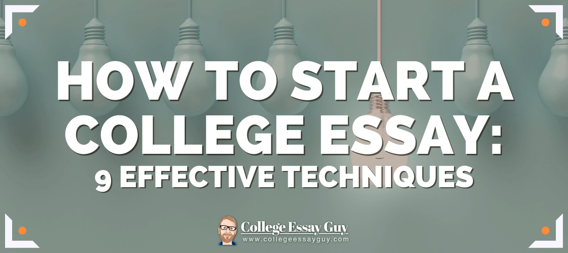 How do you start a college essay? In this post, we’ll discover ways to start a college essay, with tips and examples for making your college essay beginning stand out.