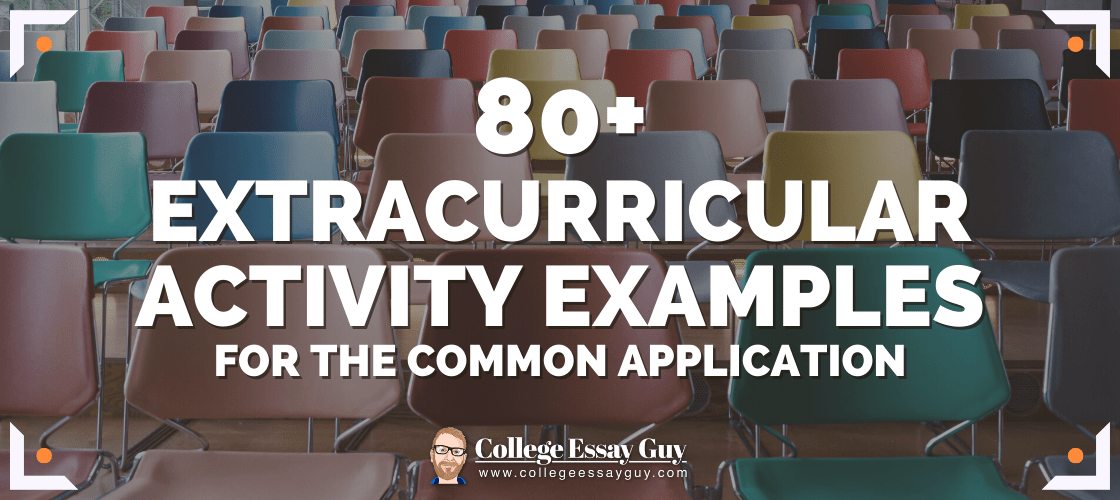 Learn how to write an amazing activities list using these extracurricular activity examples for the Common Application 2018. Over 80 extracurricular activity examples to browse from.  How was your college application journey? Let us know over at col…