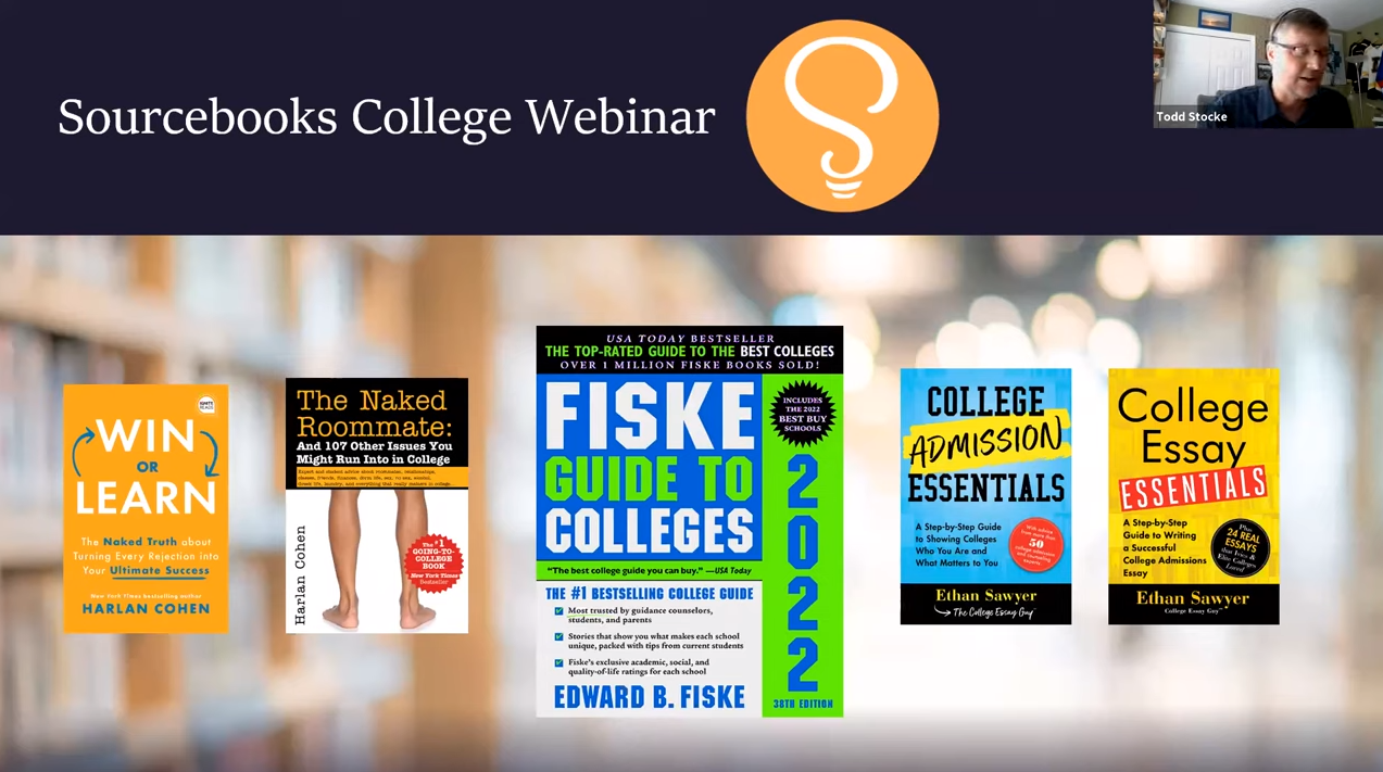 Sourcebooks College Webinar 2021