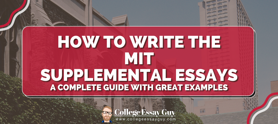 how to write mit essay