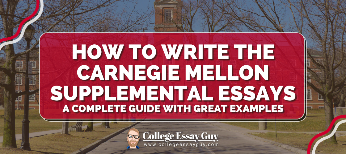 carnegie mellon essay samples