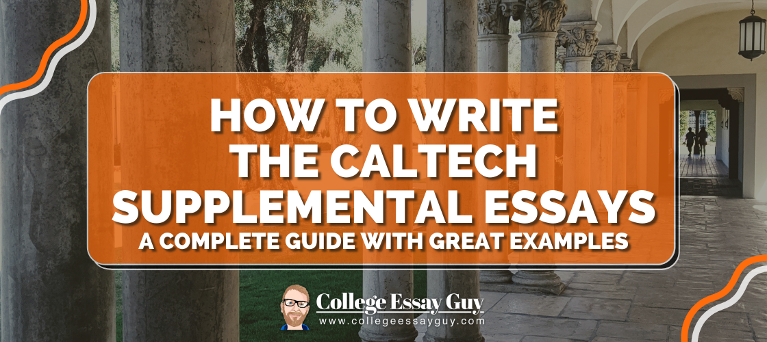 caltech essay tips