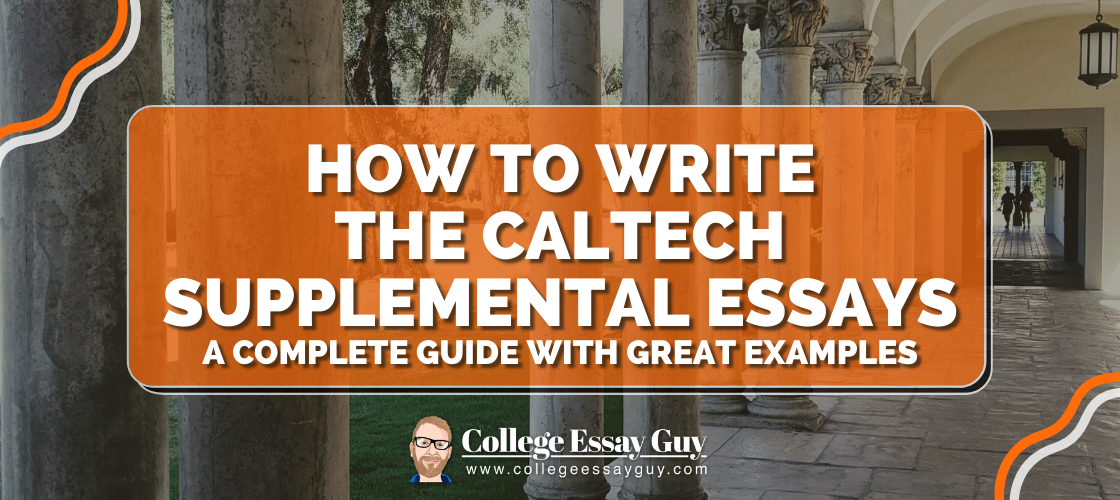 why caltech essay example