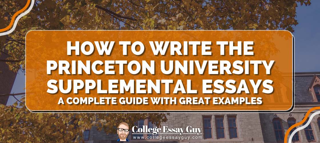 examples of princeton supplemental essays