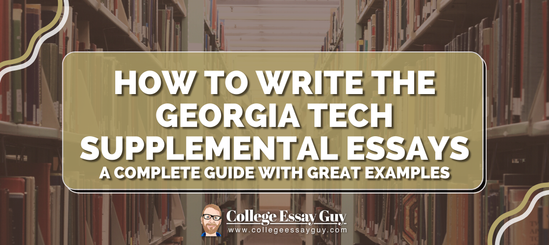 georgia tech essay topics