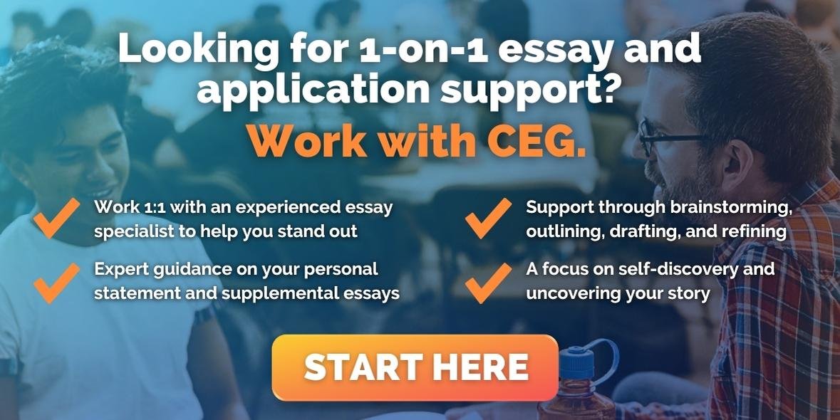 college application essay types