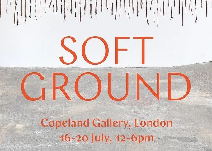 OPENING TODAY @copelandparkse 
~~~~~~~~~~~~~~~~~~~~~~~~~~~~

SOFT GROUND
16-20 July 2025, 12-6pm daily
Copeland Gallery
Copeland Park, Peckham, London

A&nbsp;@westdeanfineart curated show presenting recent graduates and current students at interim s