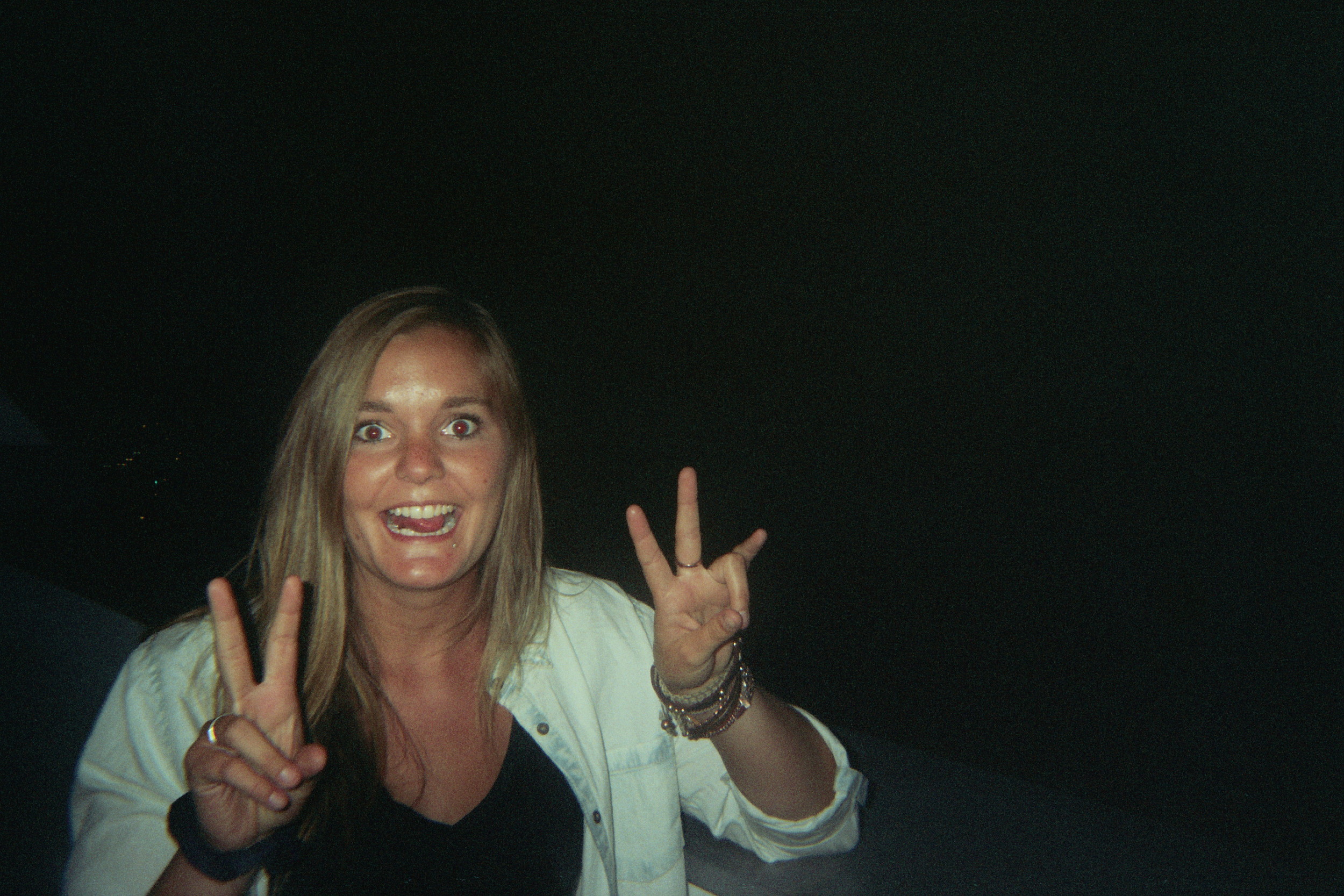 But I digress. Back to our evening. Back to our wide opened eyes. Back to insanity. Peace out.
