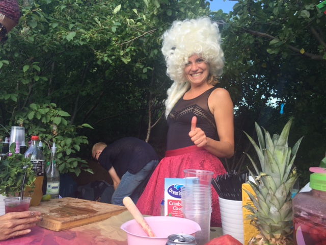 Wigs are always welcomed.