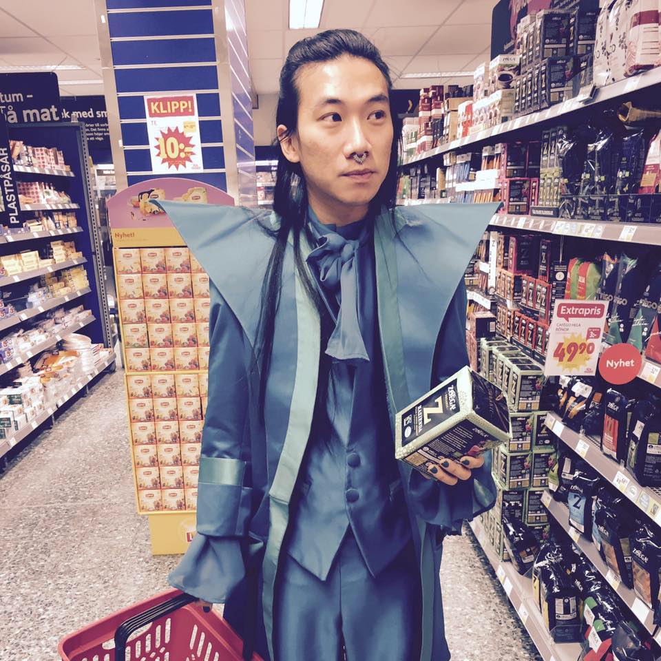 Not exactly my regular grocery shopping outfit. But yea, you get the idea.