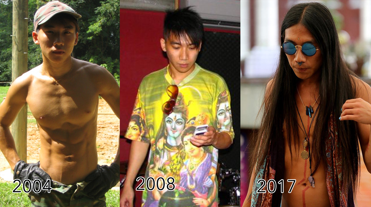 The changes in appearance were less drastic than the changes to my mind.