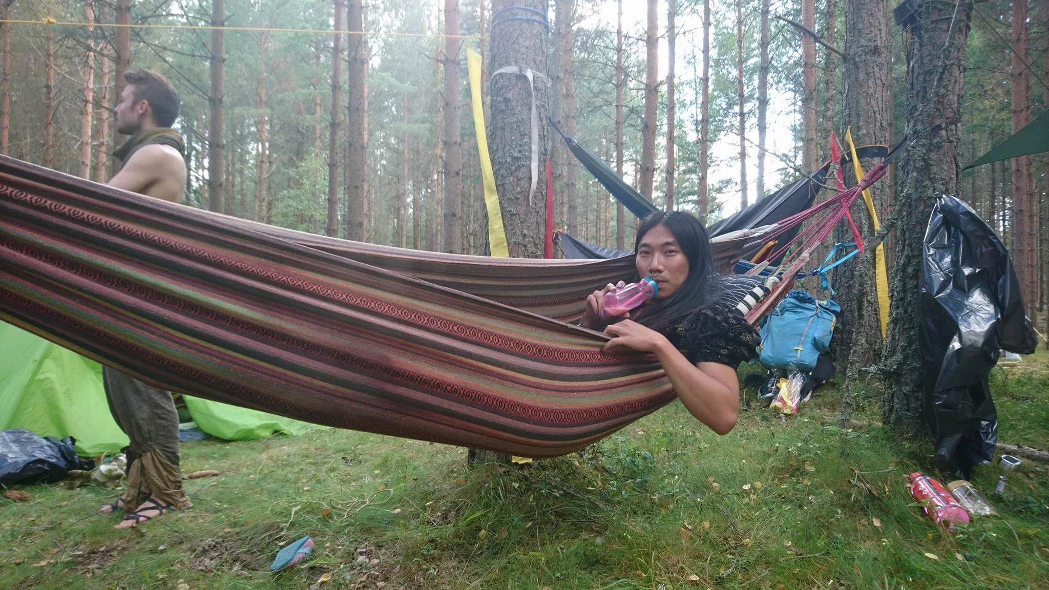 Hammocks and milky cocktails are essential.