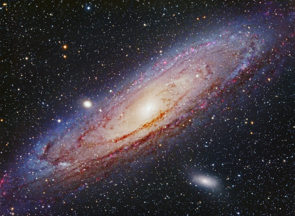 The unique fingerprint of the galaxies.