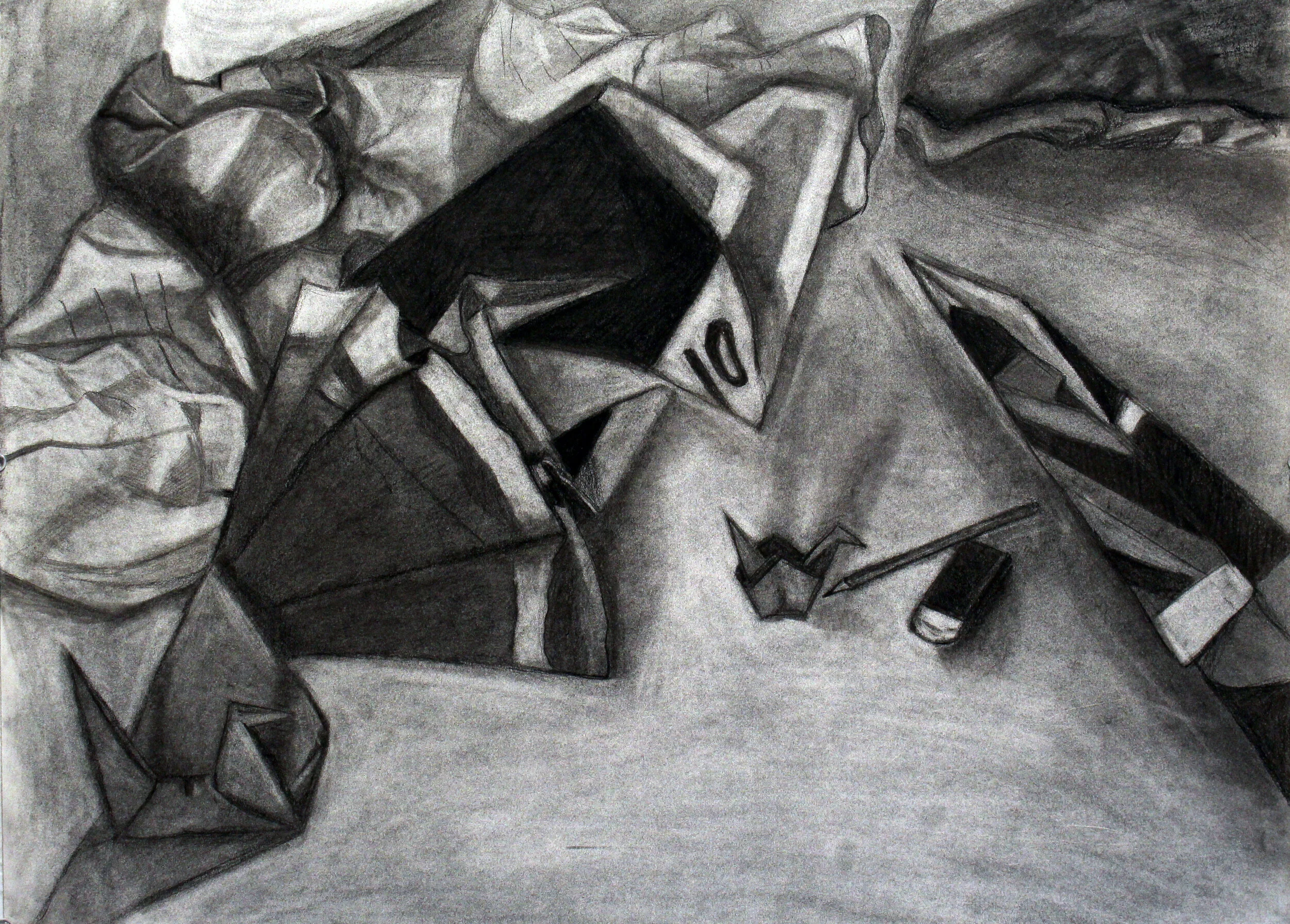 Winnie Lui - Charcoal on paper