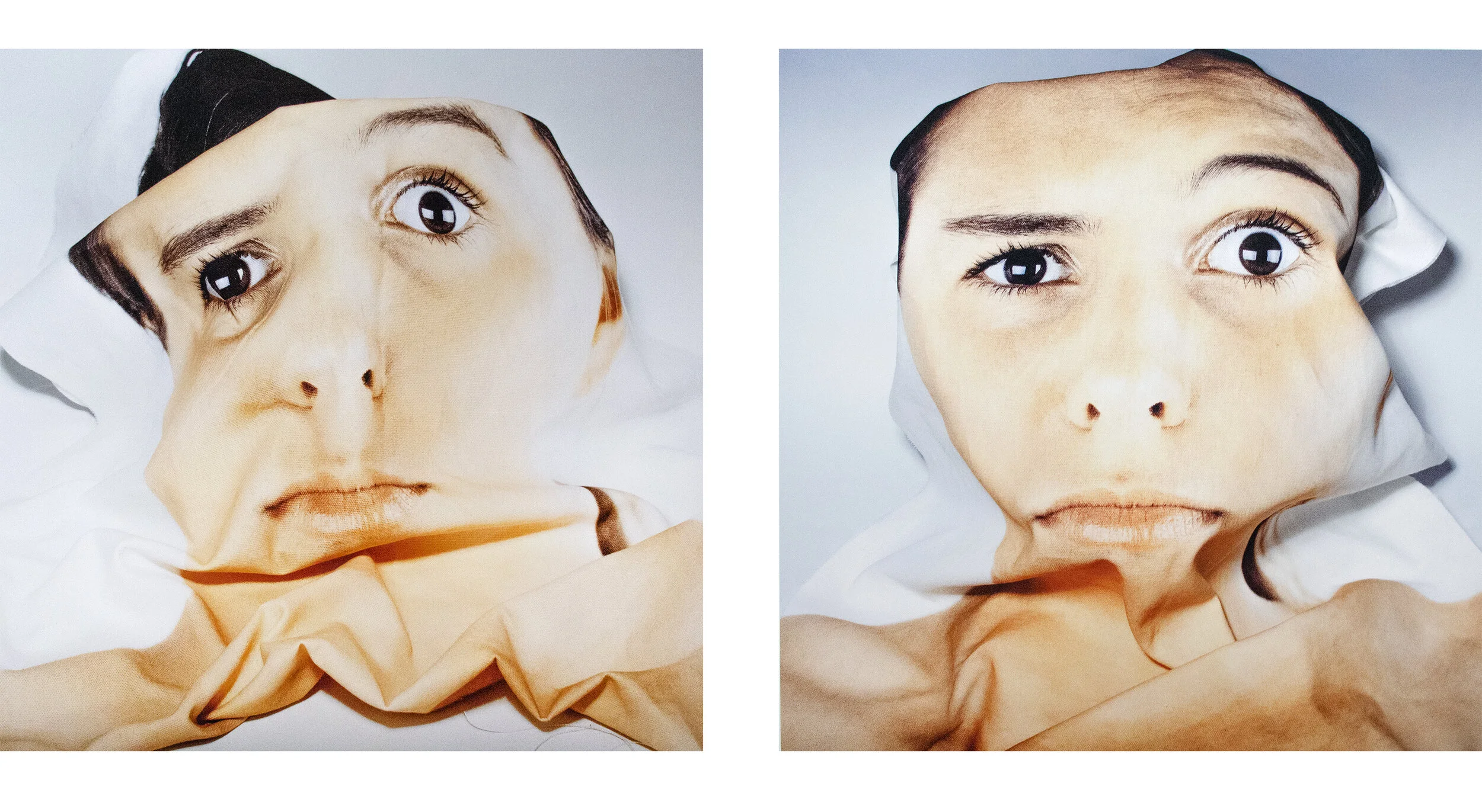 Sara Bouwman - Digital print on canvas, rephotographed and printed again on matte photopaper.