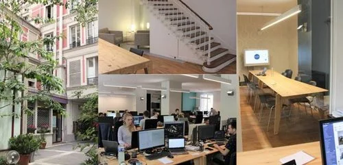 Discngine’s main office is located in the heart of Paris, right next to Bastille. About 2/3 of us work here and the rest of us are located on different client sites. This work arrangement is quite flexible and adapts to the employees’ wishes and the clients’ needs.