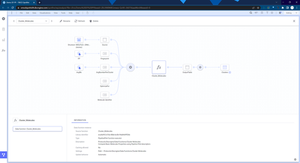 Data Function Lineage in Canvas view