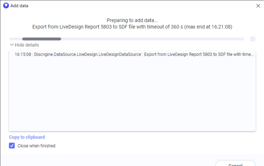 Step 3: Import and convert molecules