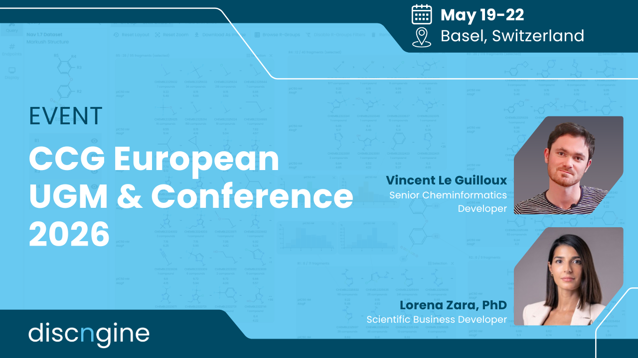 Discngine at the 2026 CCG European UGM and Conference