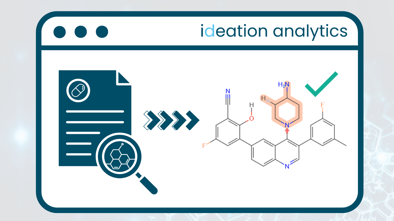 Patent exploration with Ideation Analytics: The Paltusotine use case