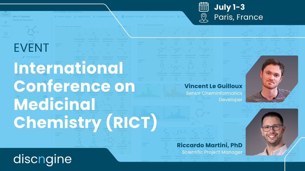 Discngine at the International Conference on Medicinal Chemistry (RICT 2026)