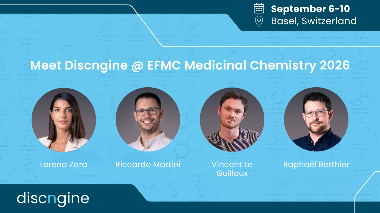 Discngine at EFMC 29th International Symposium on Medicinal Chemistry