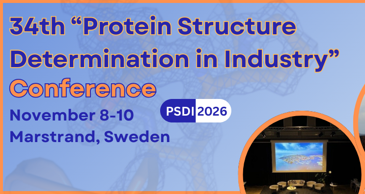 34th Protein Structure Determination in Industry (PSDI) Meeting