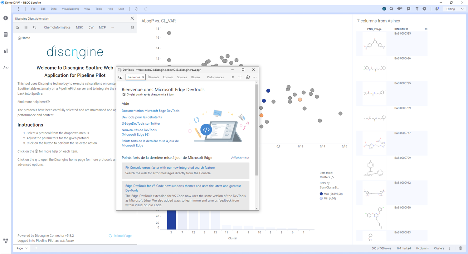 Spotfire Java Panel A new release (5.8) of the Spotfire Connector for Pipeline Pilot is ...