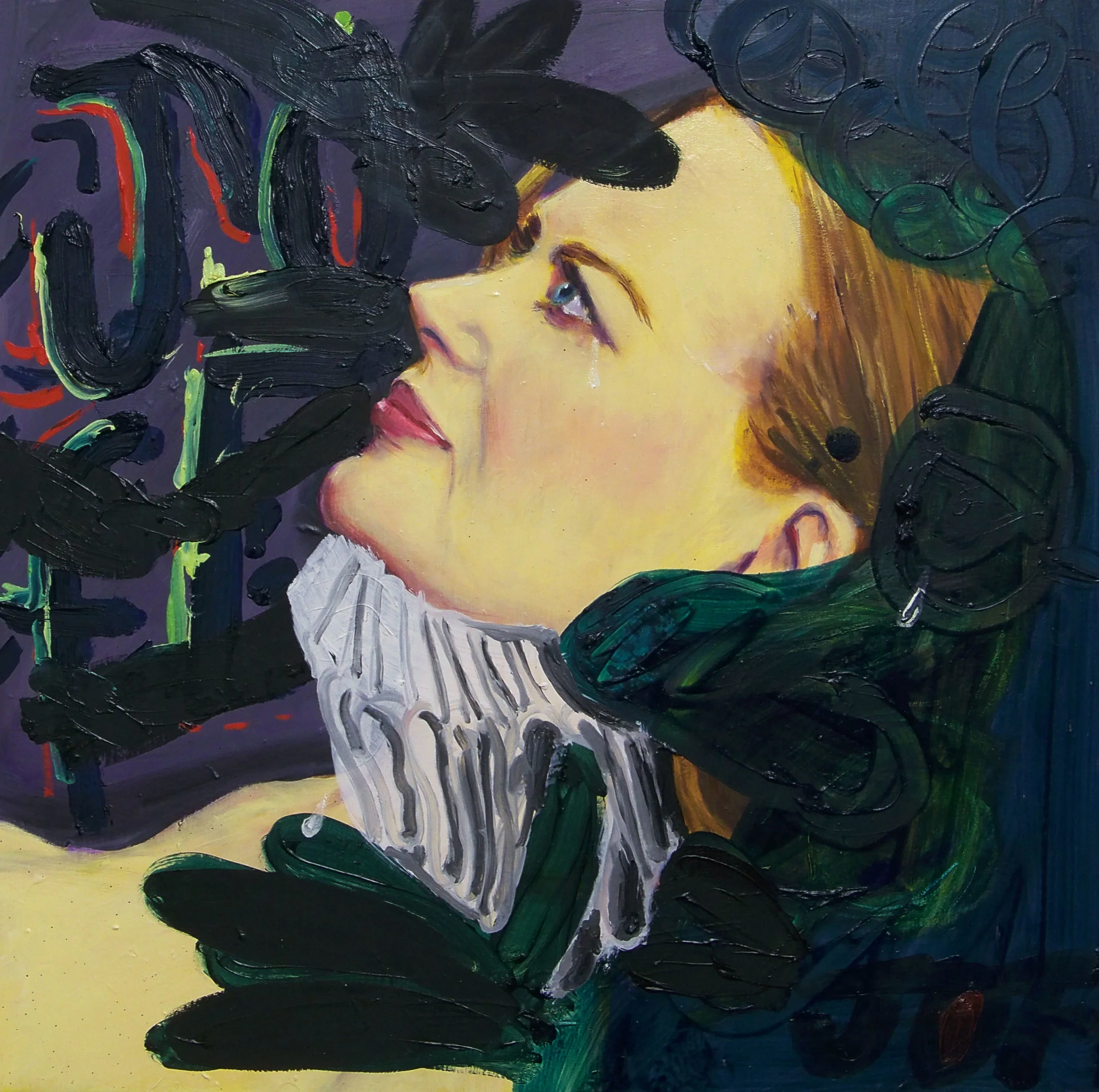 Nicole with Ruff 50 by 50cm.jpg