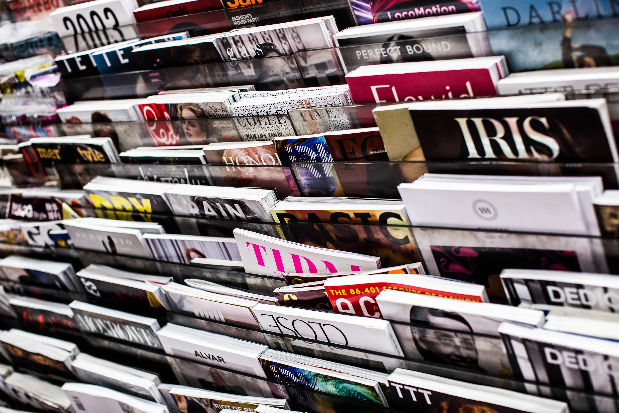 The HOTTEST magazines and websites are ....