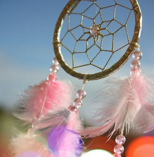 Indian Princess Necklace - Neon & Feathers