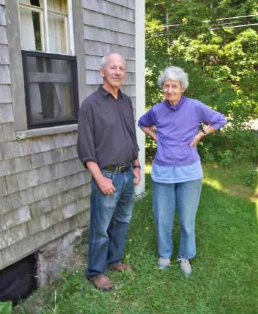 Jeff Epstein with Lois Dodd, Cushing, ME, 2011