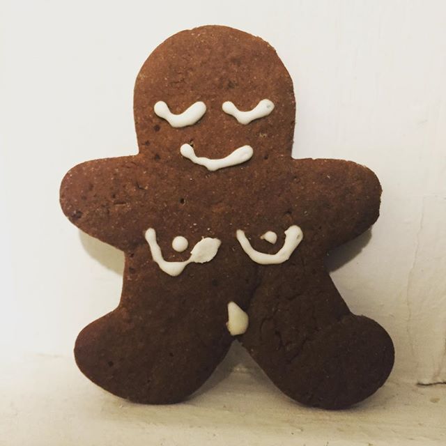 Time to get your naked Gingerbread on! Happy Holidays!