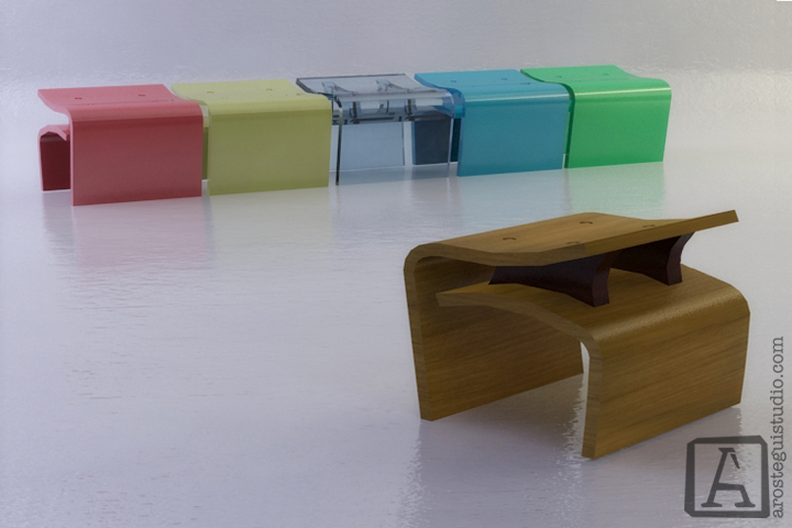 Marea Bench- ©2014 Arostegui Studio