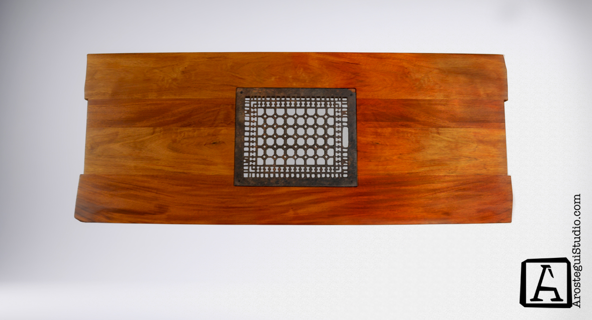 'Grate' desk- ©2015 Arostegui Studio