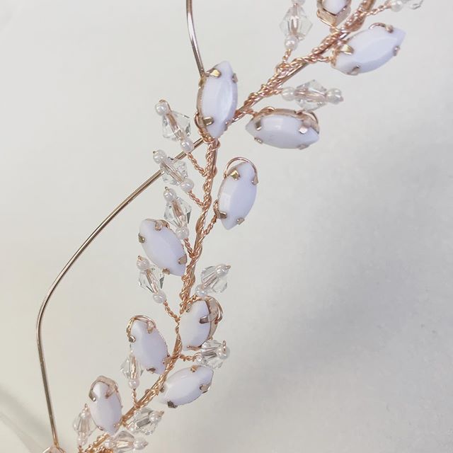 Another close up of a new dainty rose gold lovely that&rsquo;s joining the ranks of our Spring 2019 collection!