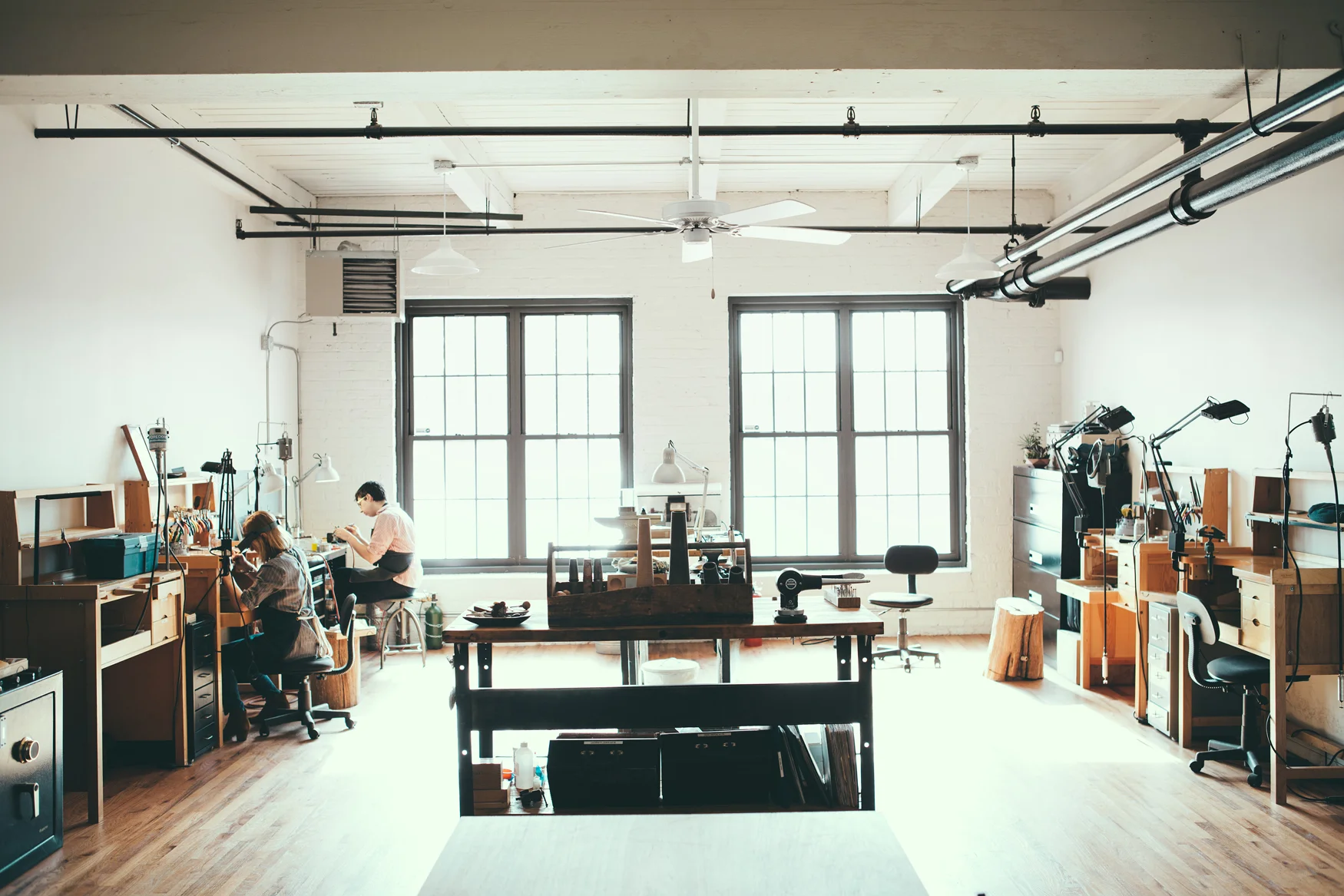 All work is made by Sarah and our amazing team right here in Chicago. 
