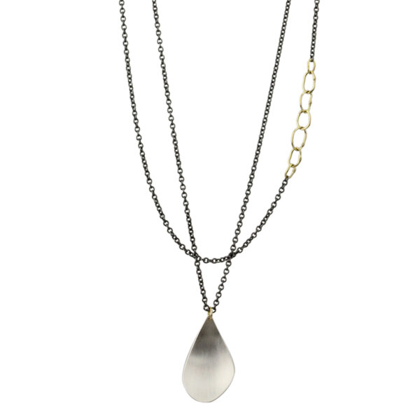 Sarah Mcguire Fifty Fifty Gold and Silver Necklace