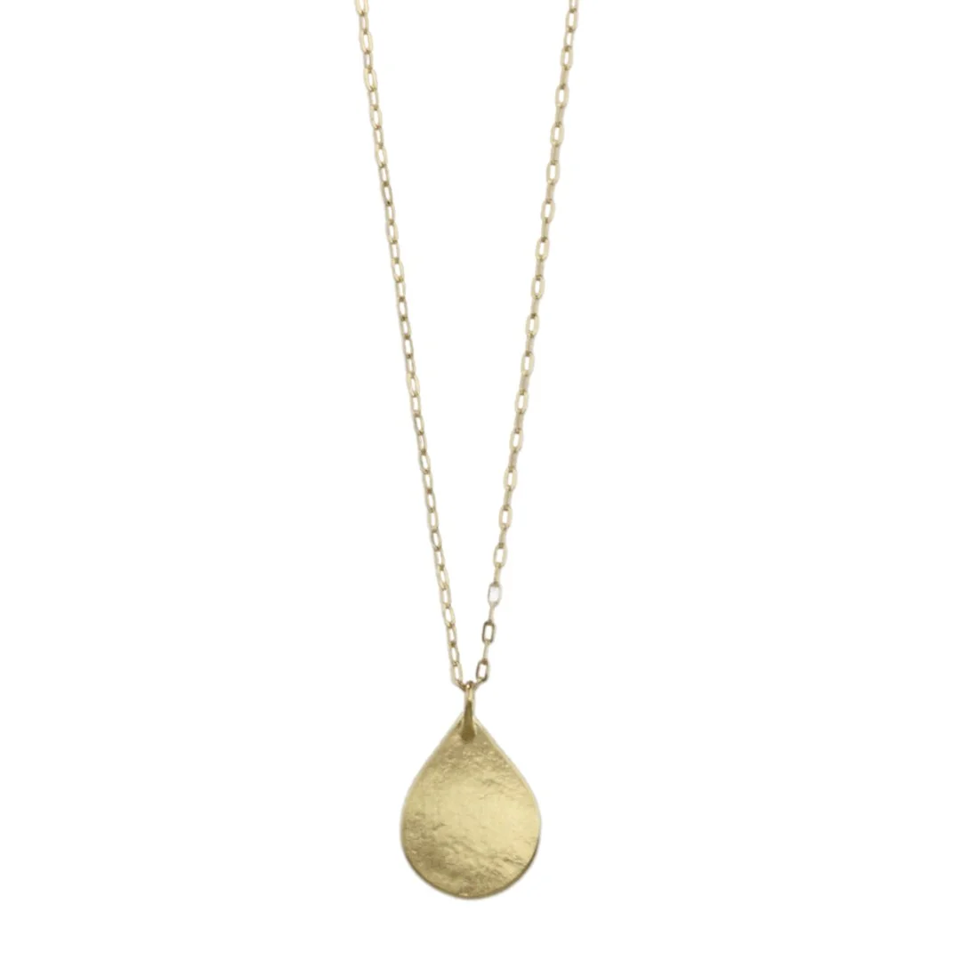 15mmParchmentTeardropNecklaceGoldChain.jpg