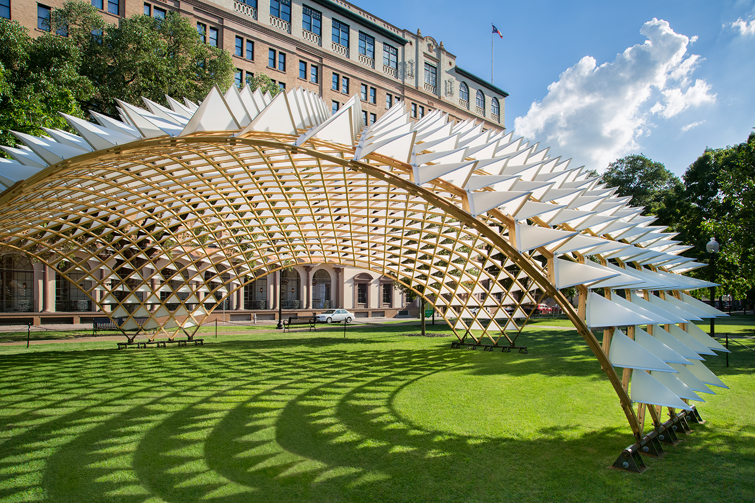 San Antonio Travis Park Sculpture