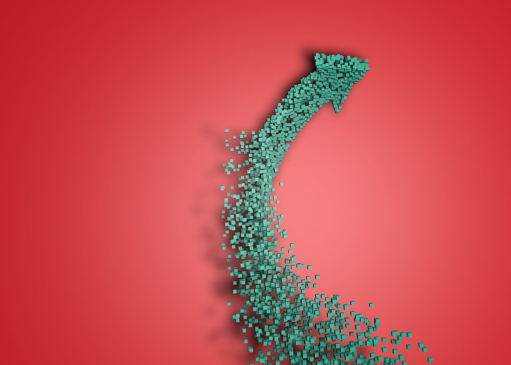 Arrow growth with Particle Trail