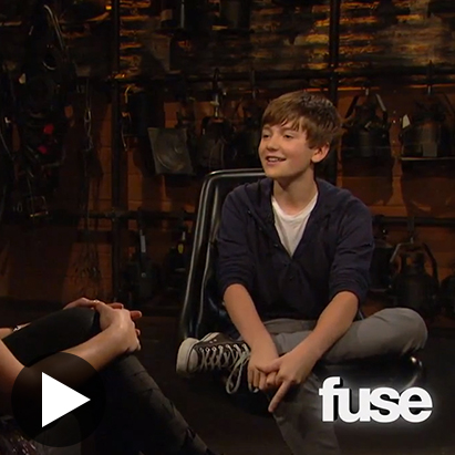 TV: Greyson Chance - hair and makeup - FUSE TV Interview