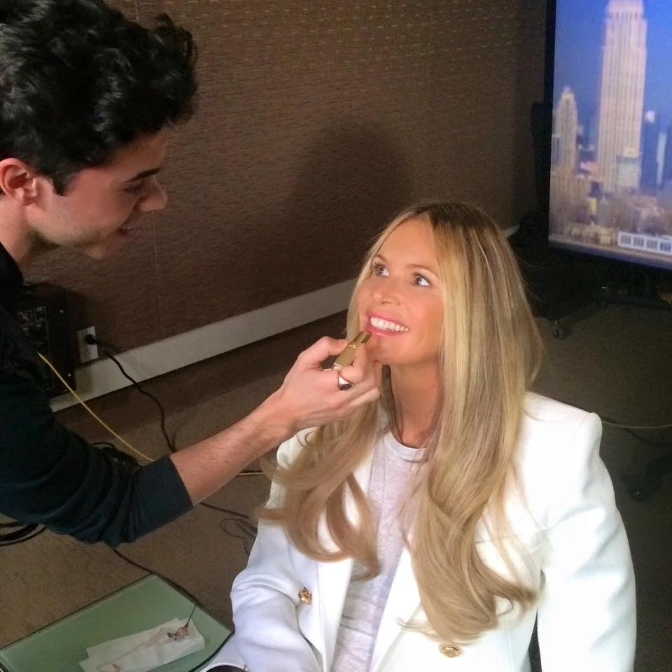 TV Press with Supermodel Elle MacPherson