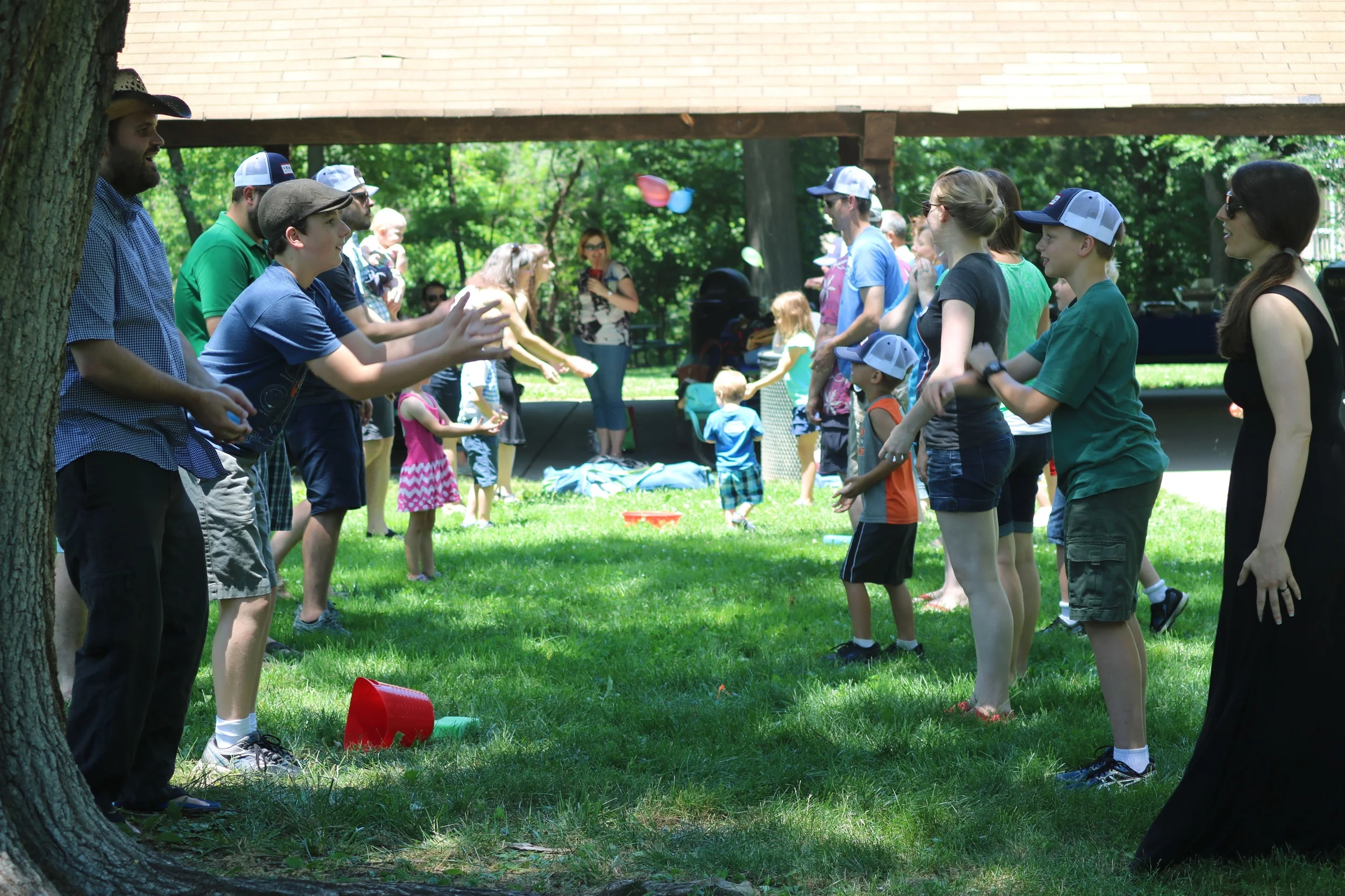 Vessel had a blast with its first ever water balloon toss!